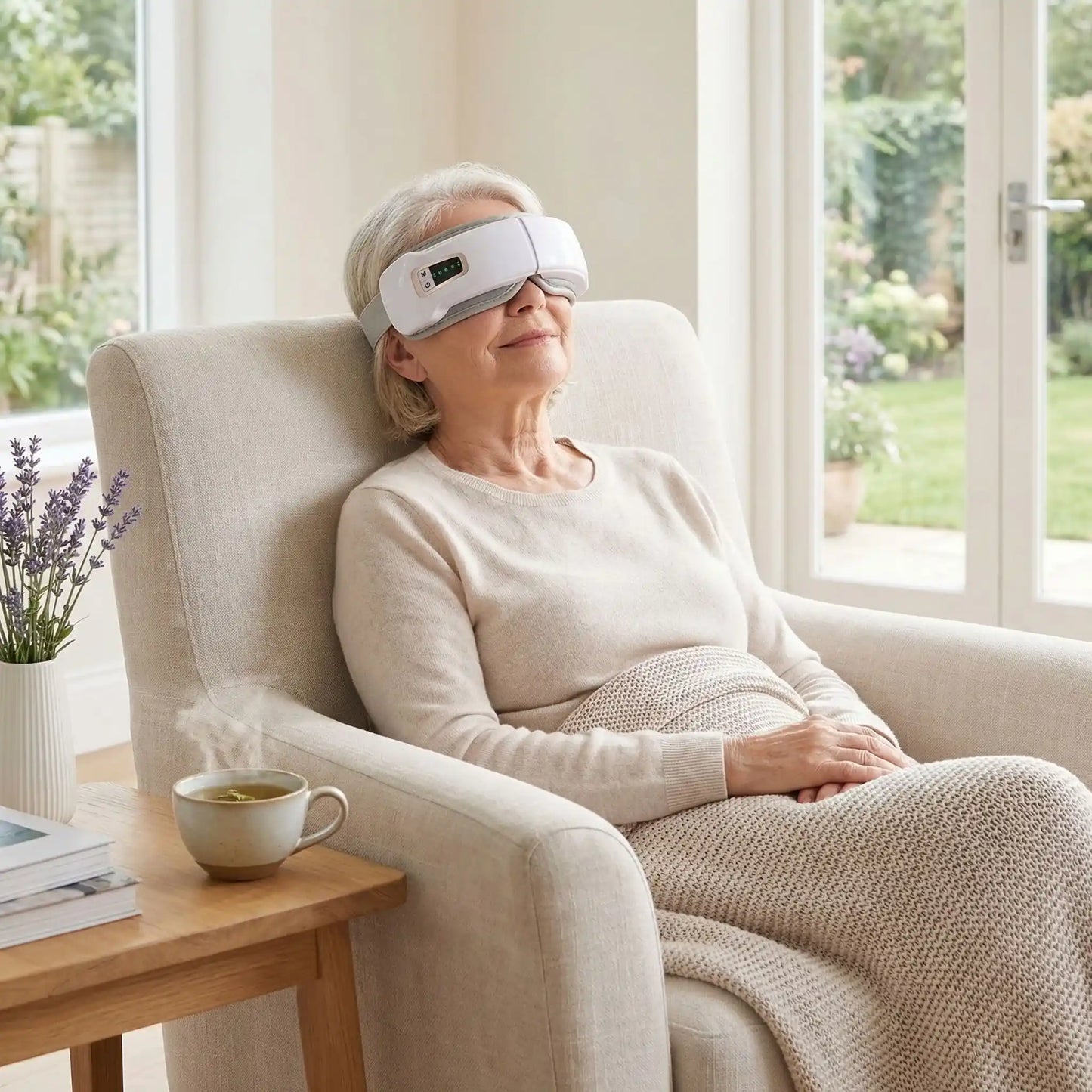 Masseur oculaire auravision électrique relaxant