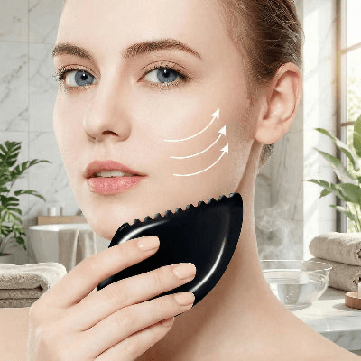 Pierre de gua sha ancestral anti-age liftign visage