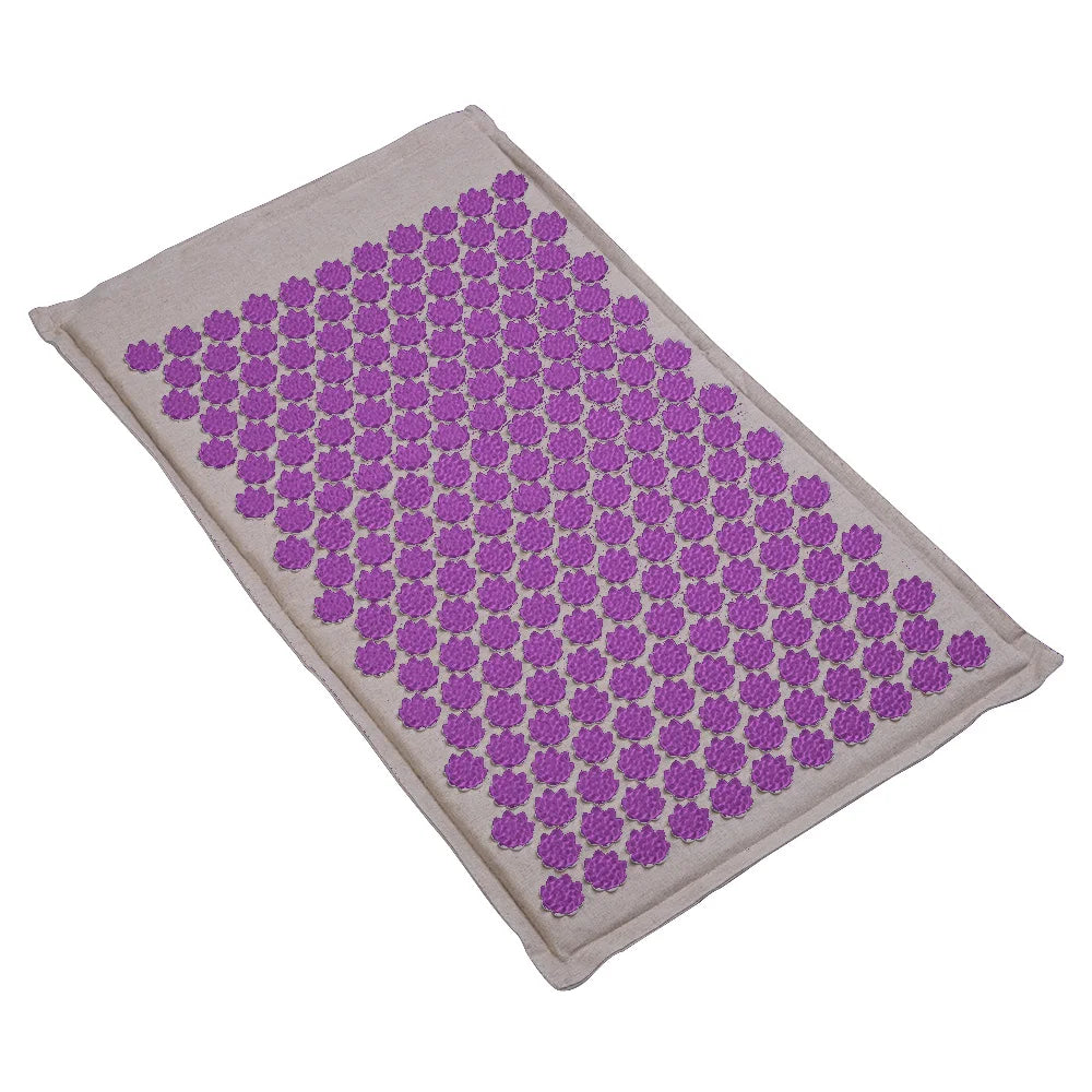 1 pc gris violet tapis acupression cocoon