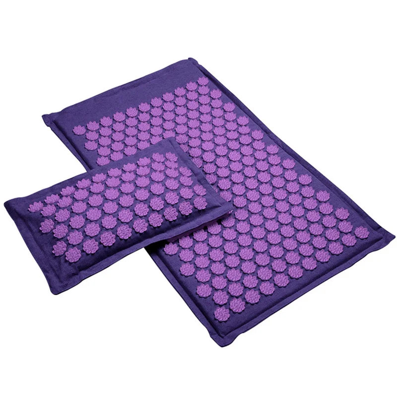 2 pcs violet violet tapis acupression cocoon