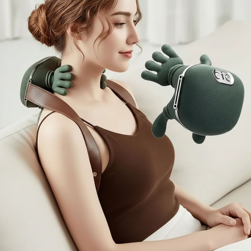 Appareil de massage épaule nuque intelligent salon