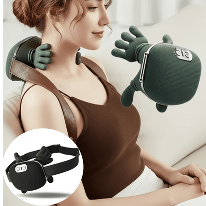 Appareil de massage épaule nuque intelligent variant noir