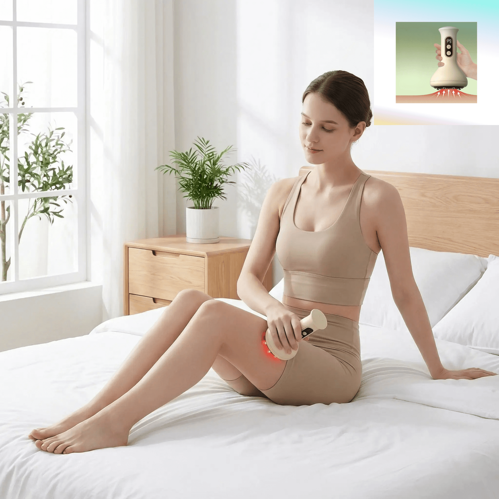 Appareil de massage multifonction chaleur infrarouge