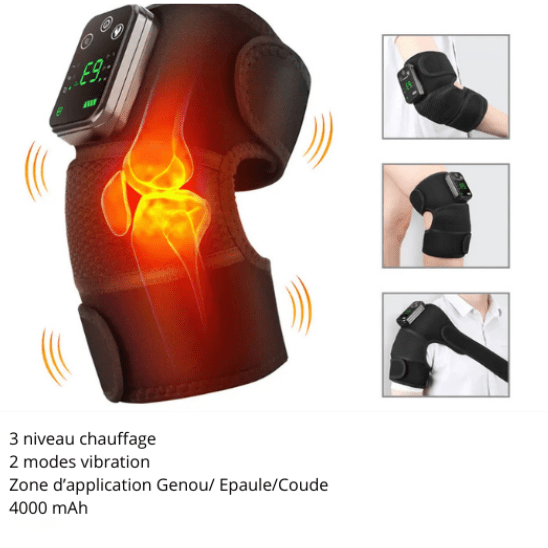 Appareil de massage Thermovibe avec 2 modes vibration