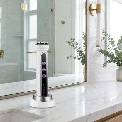 Appareil massage visage tête rotative soin_visage