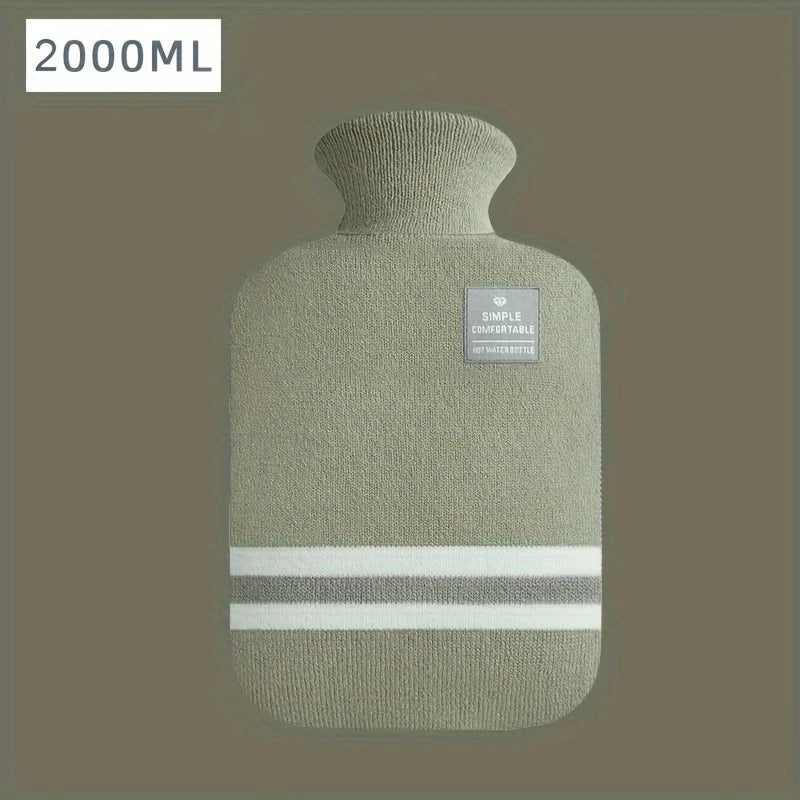 Bouillotte eau chaude 2000 ml vert