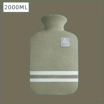Bouillotte eau chaude 2000 ml vert