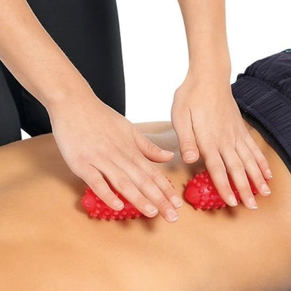 Boule de massage Thérapeutique rouge récupération sport
