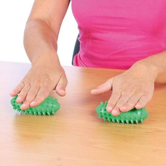 Boule de massage Thérapeutique  verte