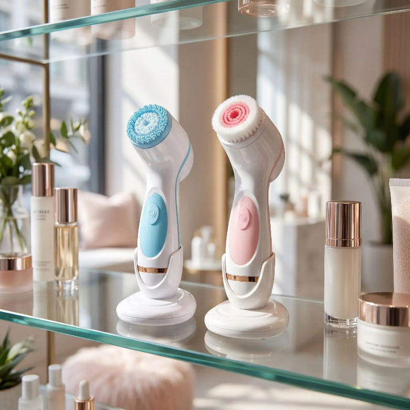 Brosse nettoyante visage électrique dans vitrine