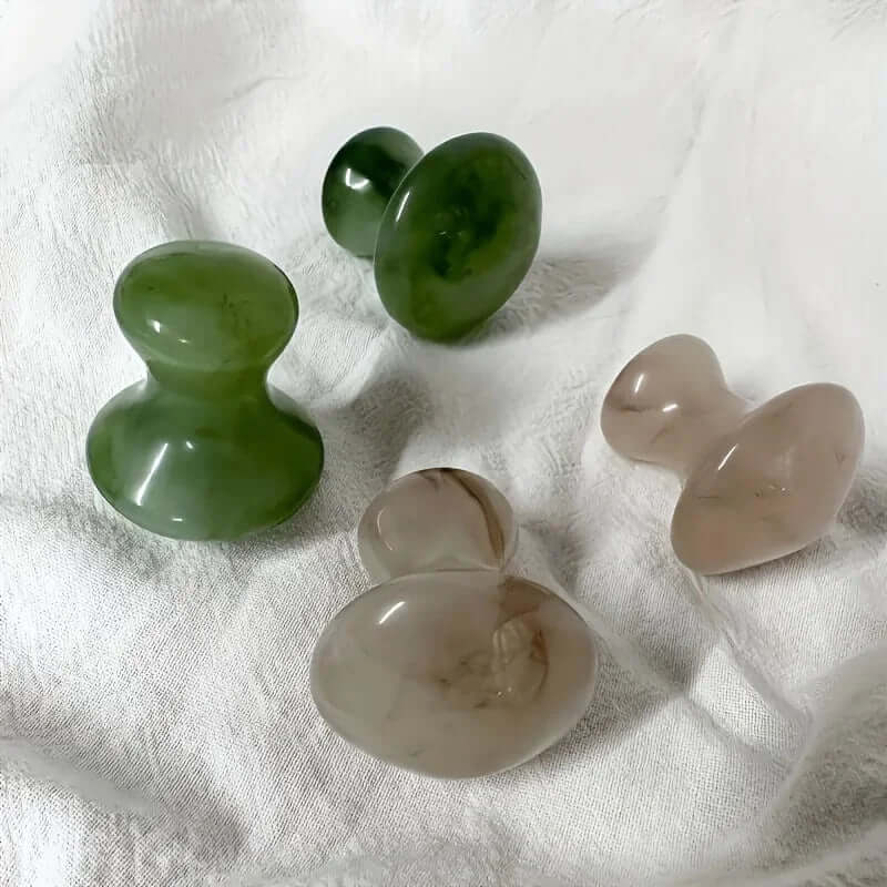 Gua sha visage volcanique 4 pcs