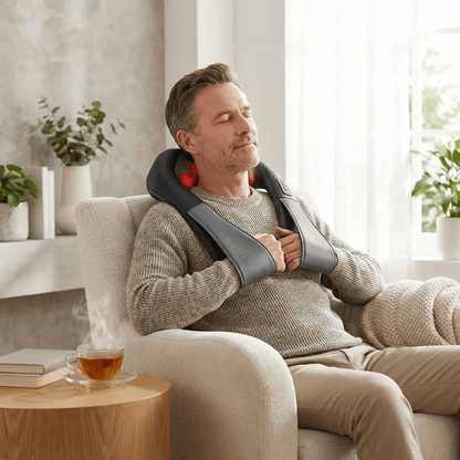 Masseur cervical Relief professionnel gris
