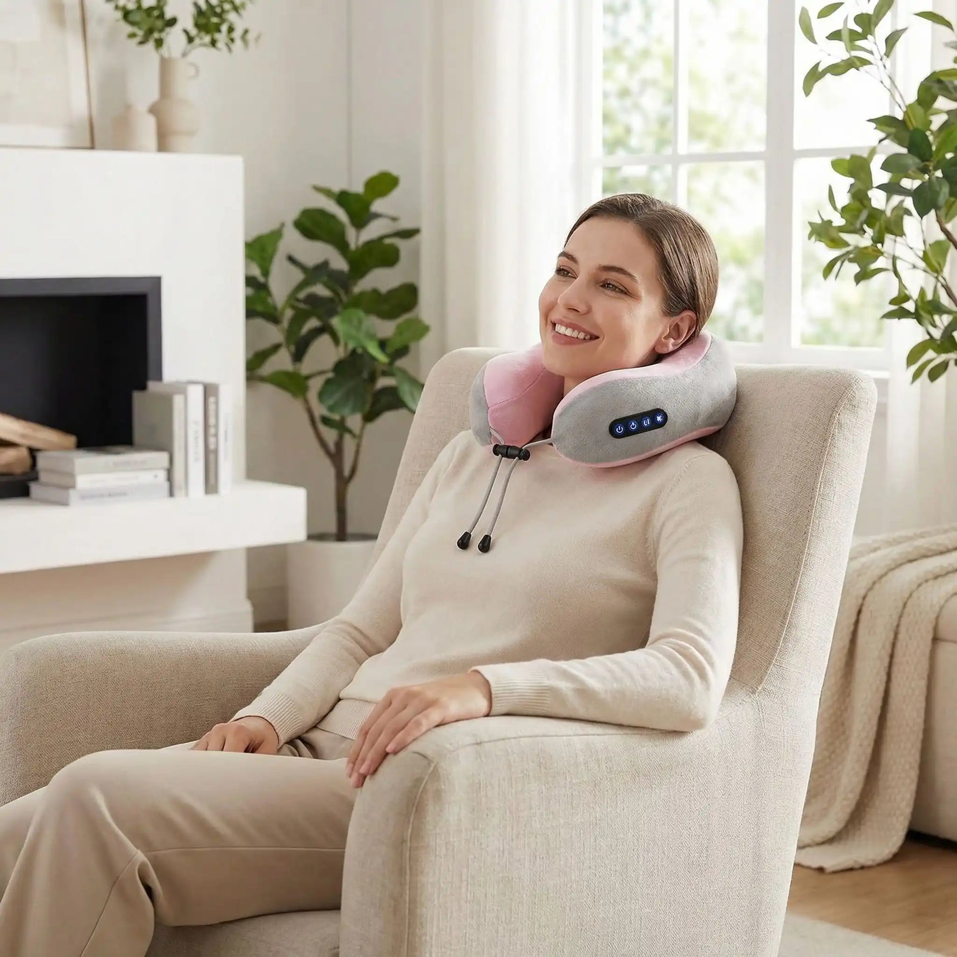 Masseur de cou shiatsu portable maison relaxation