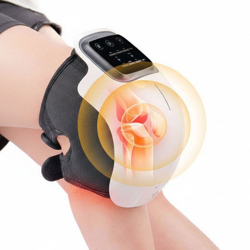 Masseur genoux infrarouge vibration fonction  