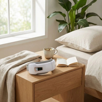 Masseur oculaire Auravision sur table