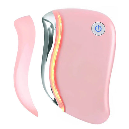 Masseur visage lumière rouge rose