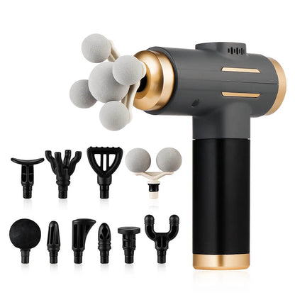 Pistolet masseur Professionnel 99 vitesses gris