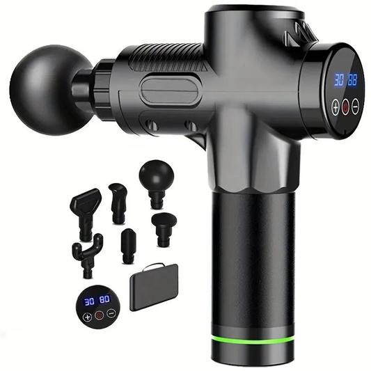 Pistolet de massage GM Sport avec des têtes interchangeables