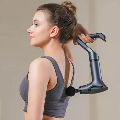 Pistolet de massage premium récupération sur dos