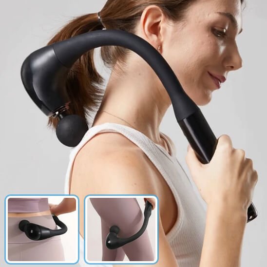 Pistolet de massage pro recovery portable avec variantes d'utilisation 