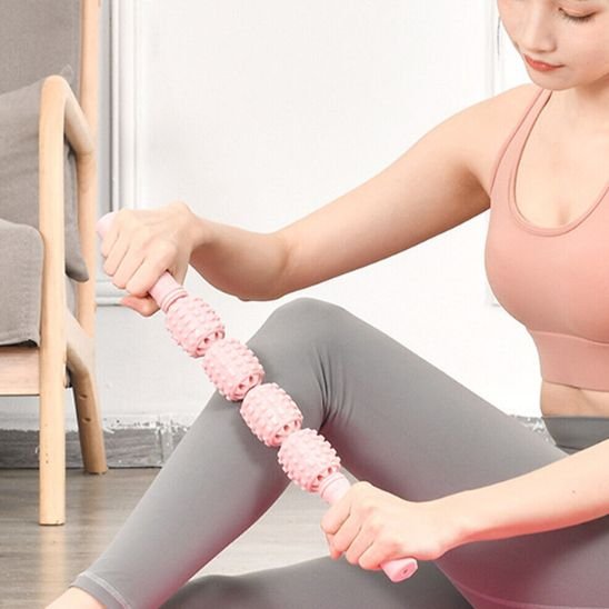 Rouleau de massage corporel manuel récupération musculaire sportive