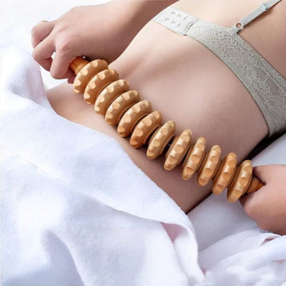 Rouleau de massage ergonomique sur dos 12 roues