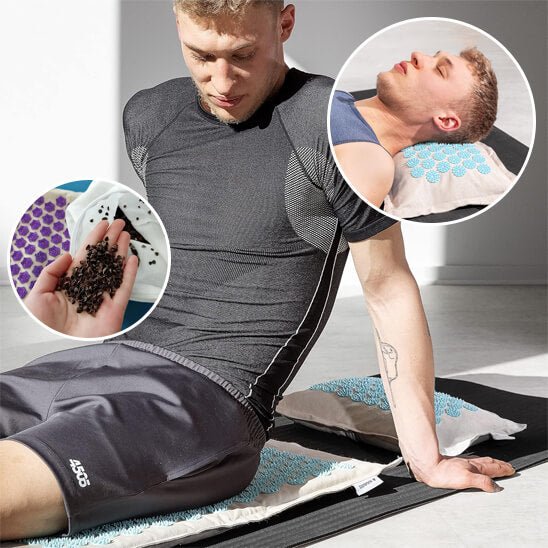 Tapis d'acupression relaxation naturelle bien-être