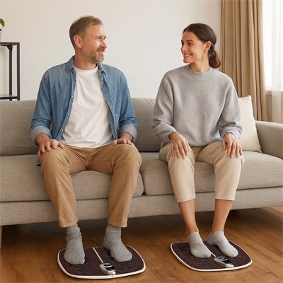 Appareil de massage des pieds soulagecomfort couple 