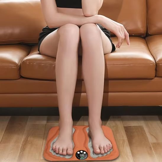 Appareil massage zenstep femme assise