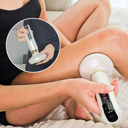 Appareil massage ventouse blanc