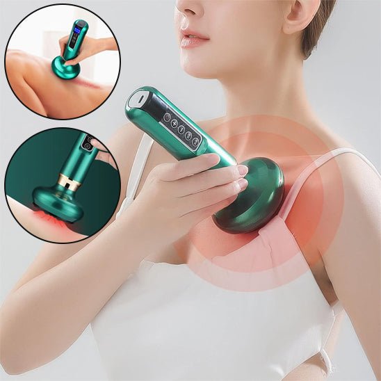 Appareil massage ventouse vert