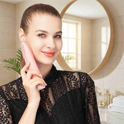 Appareil massage visage Luminpro avec tête nettoyée