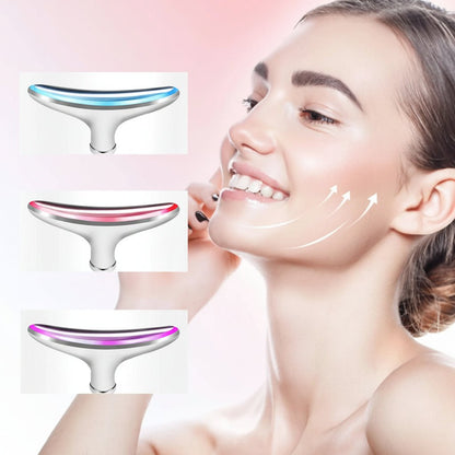 appareil massage visage trois couleurs