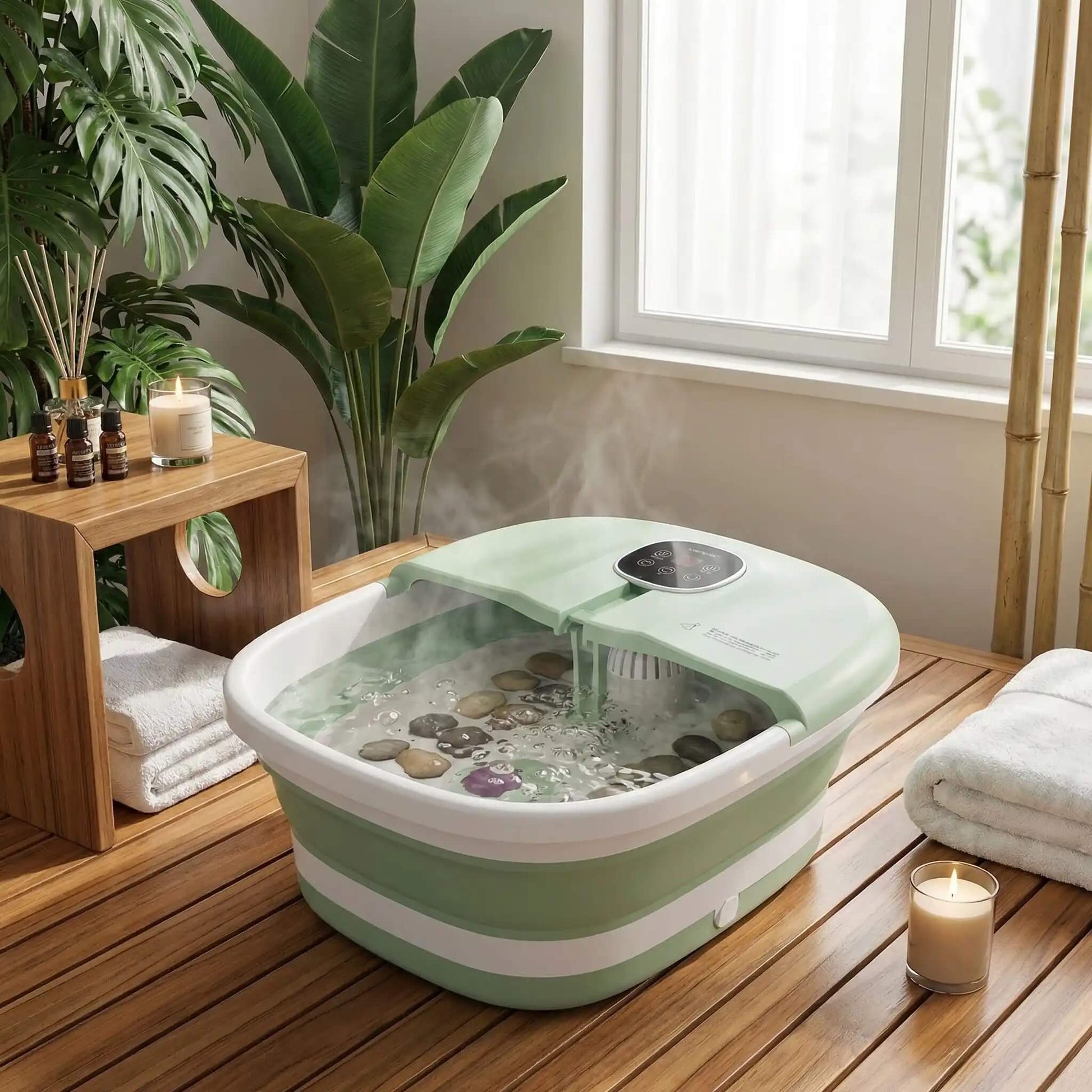 Bain de pied RelaxTherapy dans spa