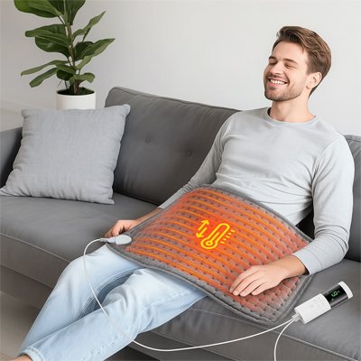  Coussin chauffant  soulage dos et jambes