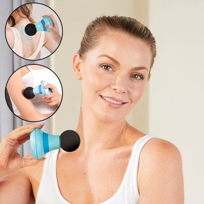 Pistolet de massage cloche massant cou : 2 versions, utilisation