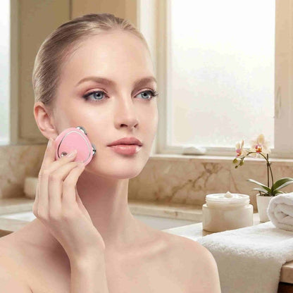 masseur visage haute technologie avec deux boules