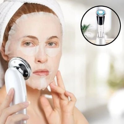 masseur visage rajeunissant avec microcourant