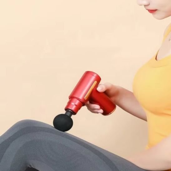 Pistolet masseur ProPuls rouge cuisse  