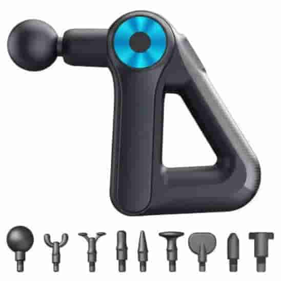 Pistolet de massage silencieux triangulaire