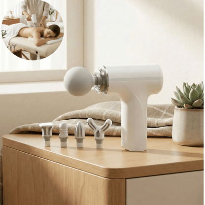 Pistolet massage Techrelax avec tête interchangeable