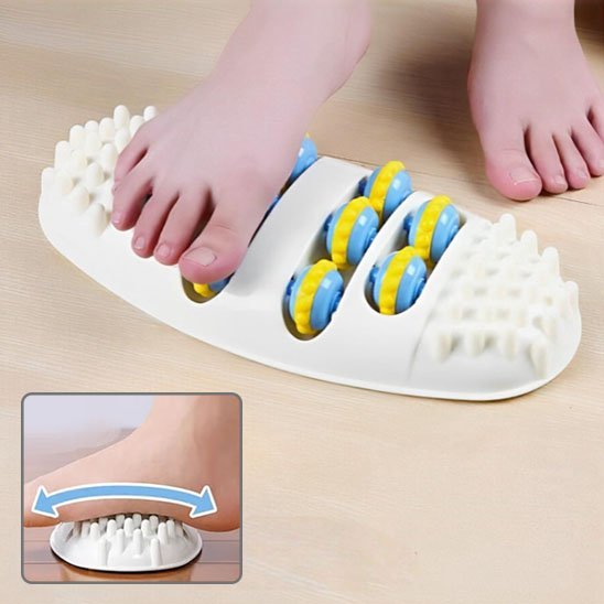 Rouleau de massage footrelax pieds stimulation circulation