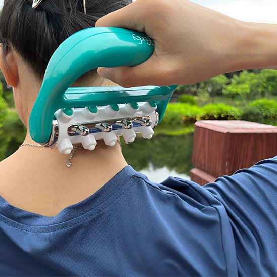 Rouleau de massage nuque relaxation  