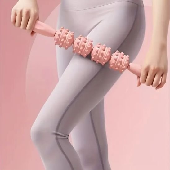 rouleau de massagebaton rose