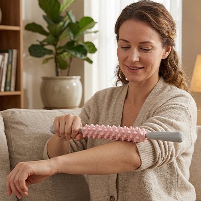Rouleau massage avant-bras détente