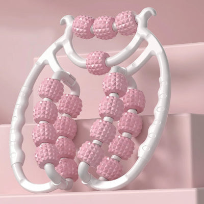 rouleau de massage haute densite pro rose