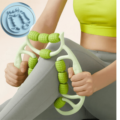 Rouleau de massage Récupflex avec variante bleu