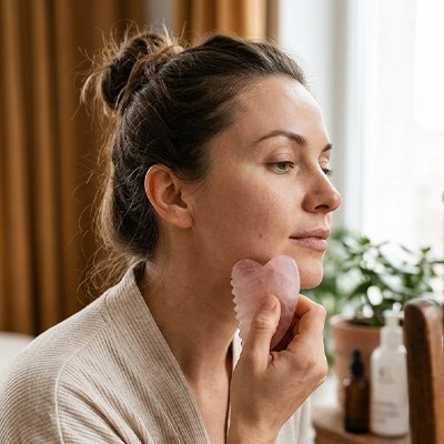 soin visage gua sha effet liftign