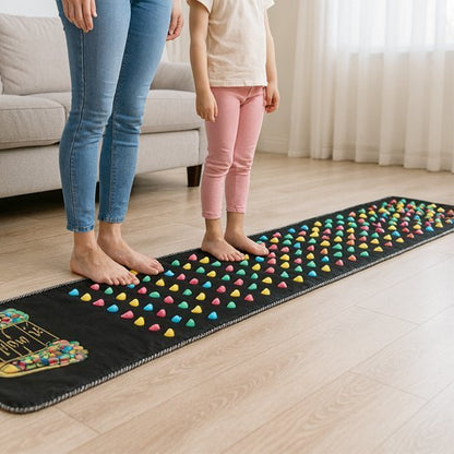 Tapis d'acupression couple relaxation pieds