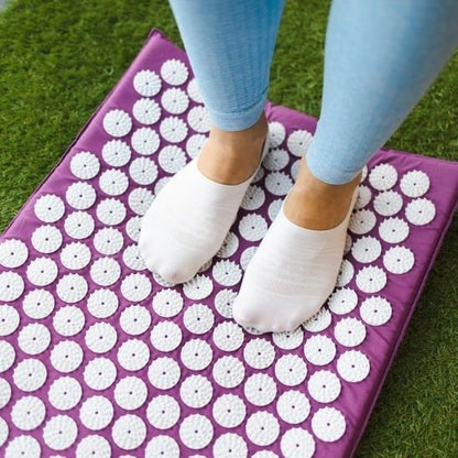 utilisation tapis acupression XL pieds